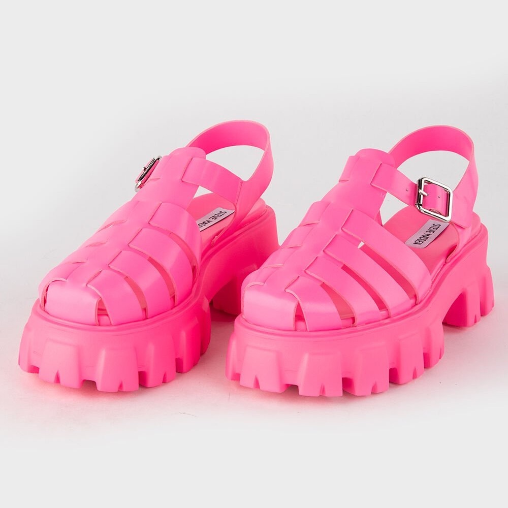 NWOT Steve Madden Neon Pink Women's Sandals
